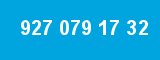 927 079 17 32 927 079 17 32